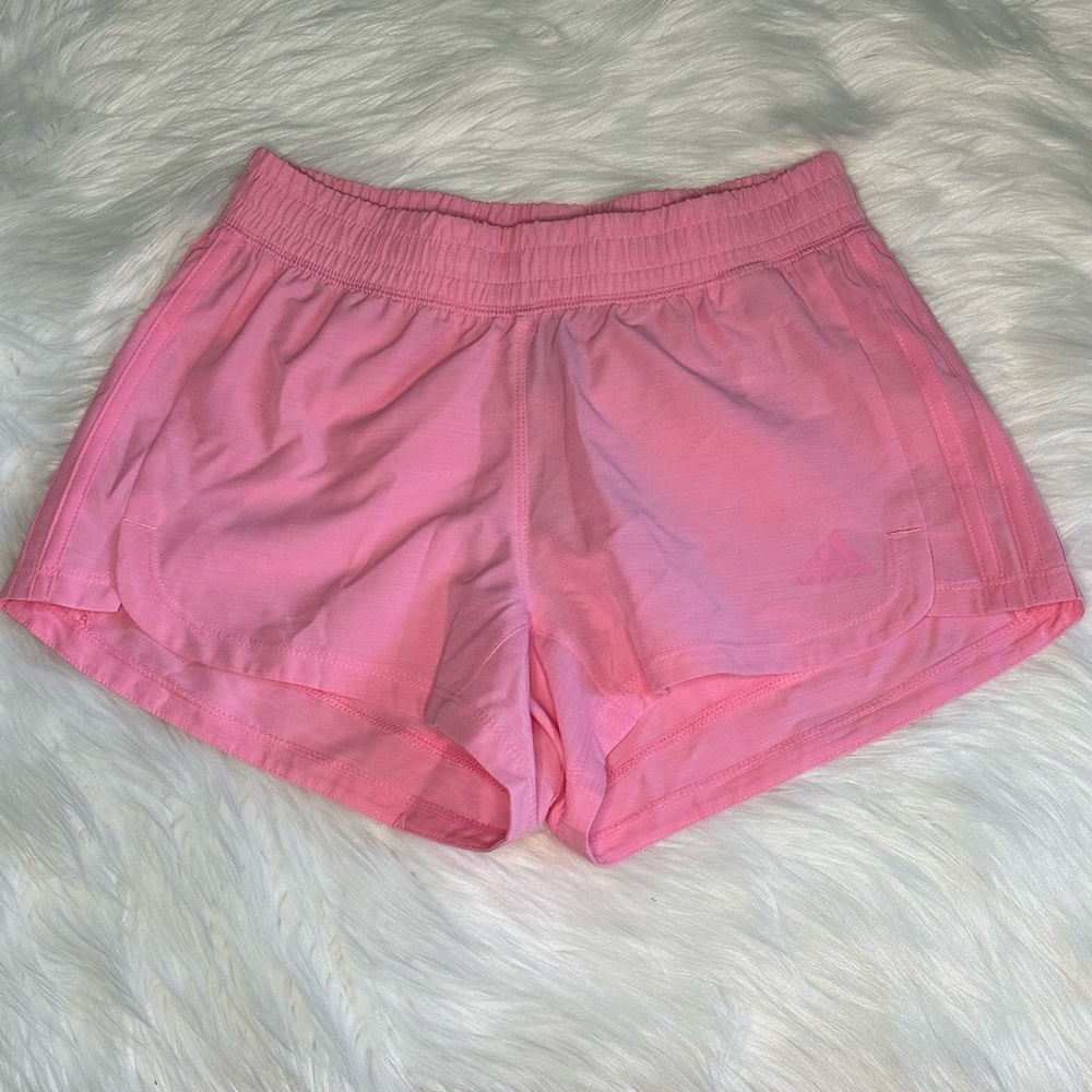 Addidas Neon Pink Shorts Women